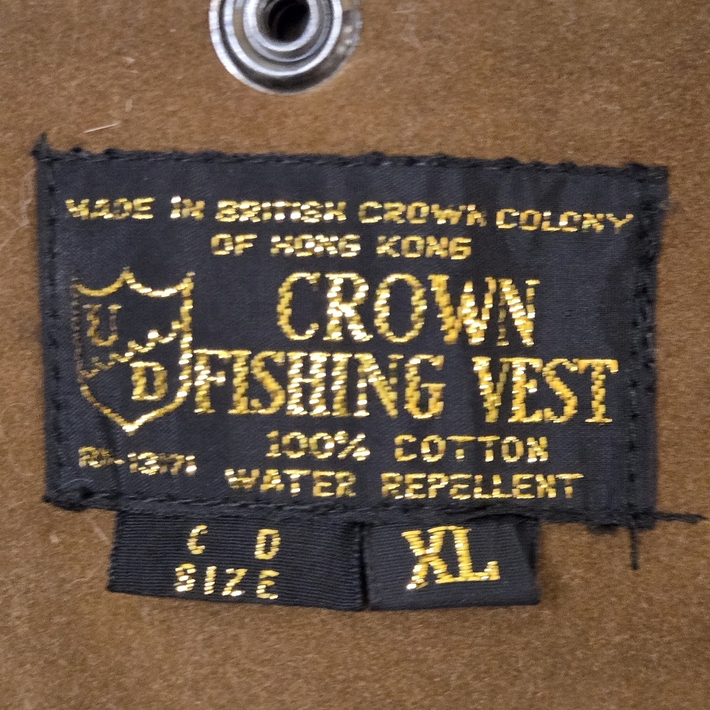 Crown Fly Fishing Vest X Large - Picture 3 of 15
